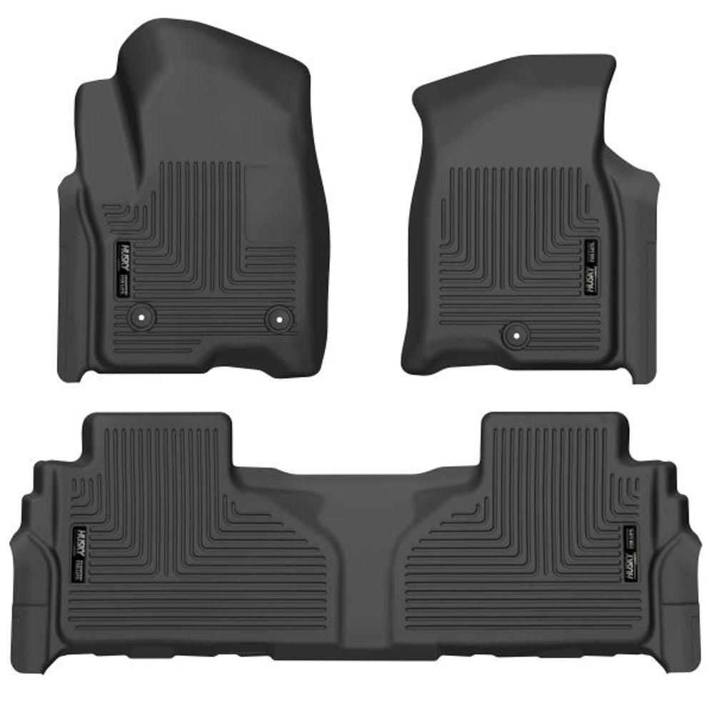 21- Tapis de sol Chevy Tahoe Avant/2e rangée Noir