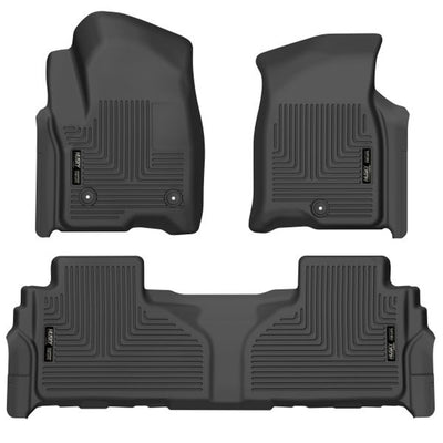 21- Tapis de sol Chevy Tahoe Avant/2e rangée Noir