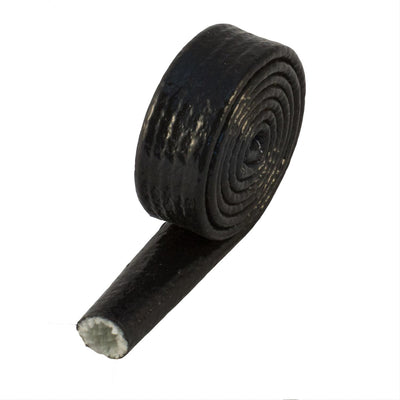 Manchon de protection incendie noir, 3/8 po de diamètre intérieur x 3 pi en rouleau