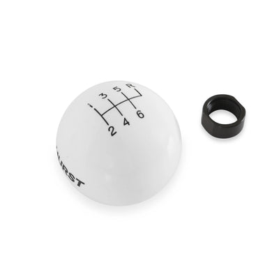 Pommeau de levier de vitesses blanc classique 6 vitesses pour F-Body