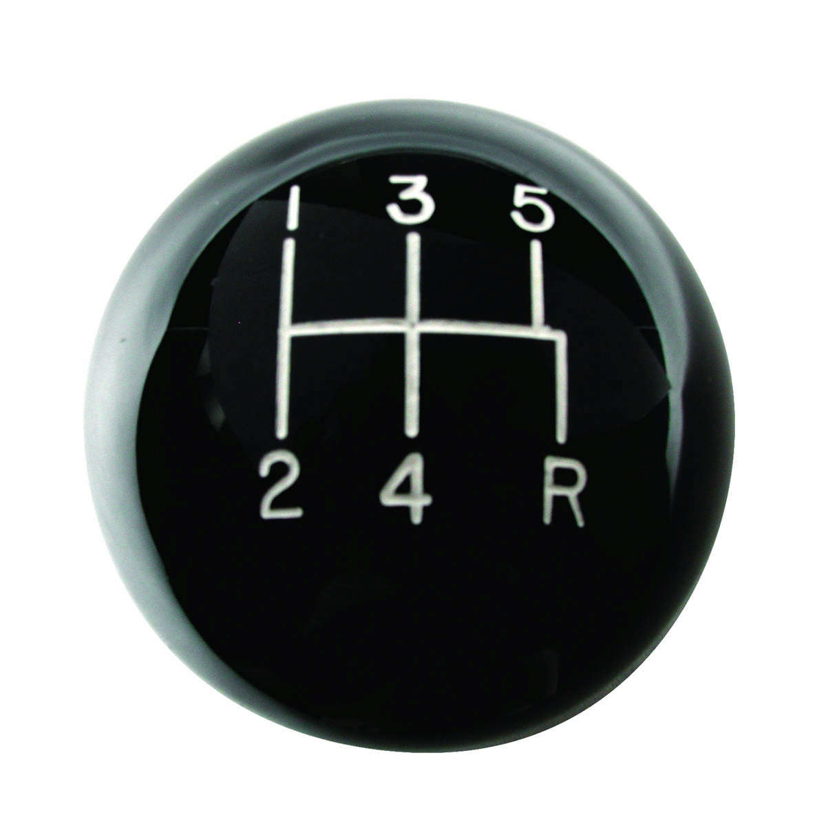Pommeau de levier de vitesse noir classique 5 vitesses Mustang