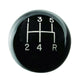 Pommeau de levier de vitesse noir classique 5 vitesses Mustang