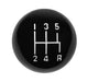 Shift Knob - w/5-Speed Pattern - Black