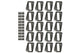 20pcs LS MAF Mass Air Fl ow Sensor Bung Weld Flan