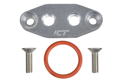 Plaque d'alimentation d'huile LS Dual 1/8in NPT LS1