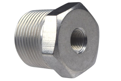 Raccord de tuyauterie droit mâle NPT 3/4 po / femelle NPT 1/8 po