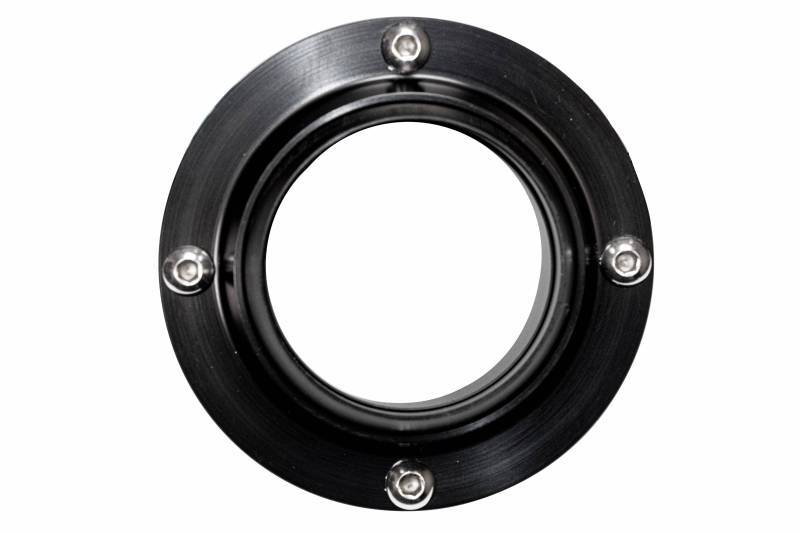 Rotule pivotante compacte de 2 po à montage au sol noire