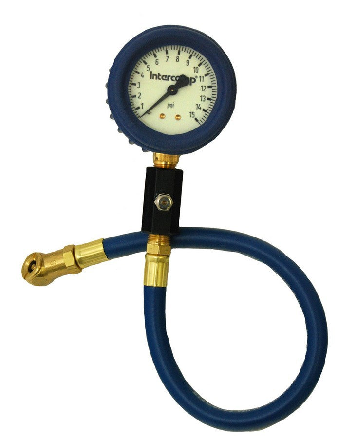 Manomètre Deluxe 2,5 po 0-15 psi Luminescent