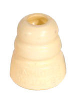 Butoir anti-choc 2-1/4 po blanc moyen