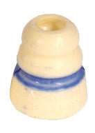 Amortisseur de choc 2-1/4 po bleu rigide