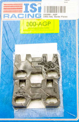 Plaques de guidage ajustables 5/16 po