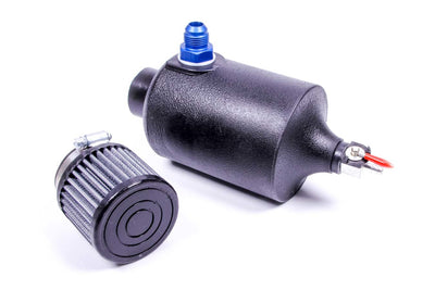 Réservoir de reniflard noir avec raccord -10AN