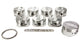 Jeu de pistons bombés SBC 4,155 Alésage +3cc