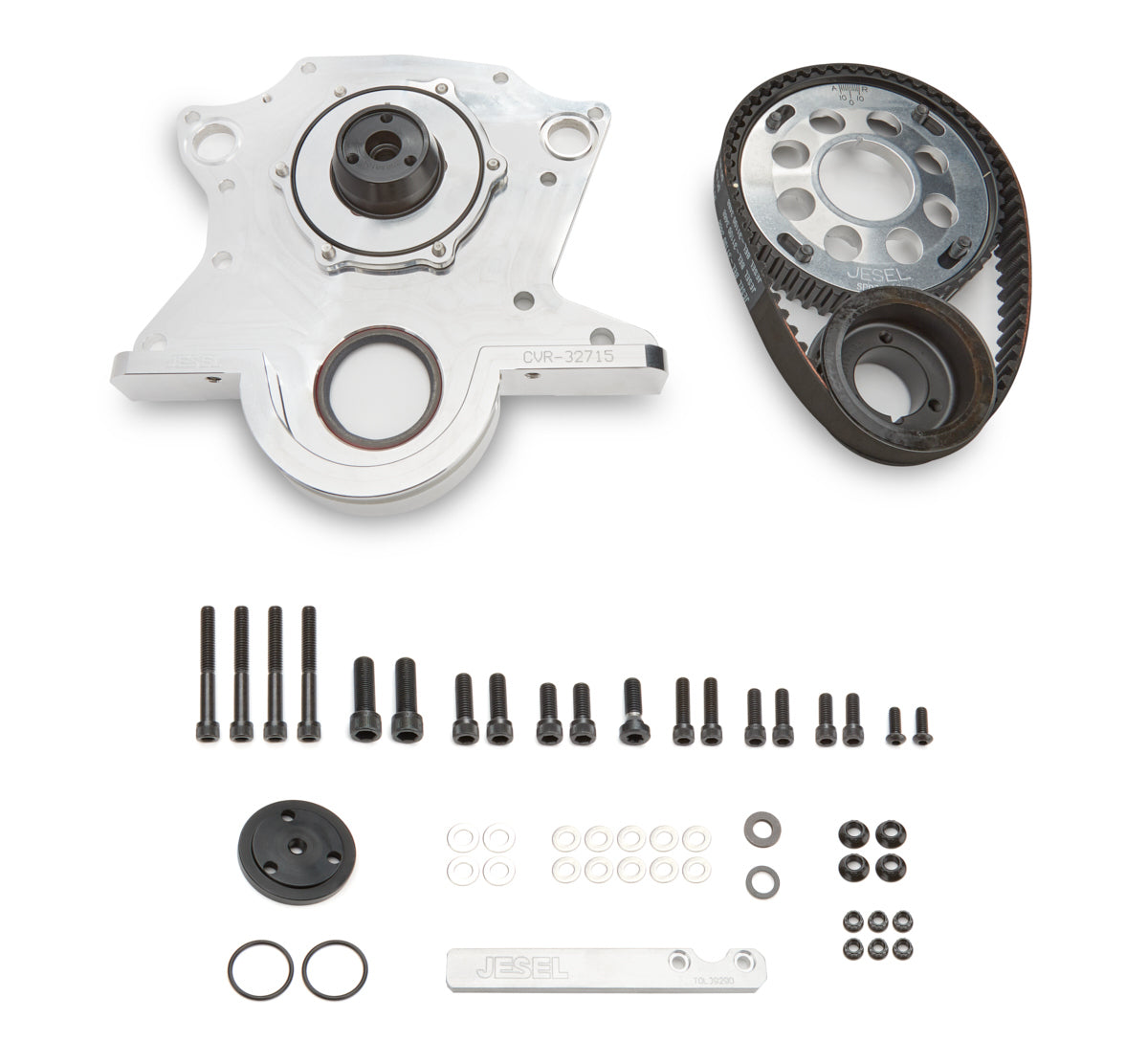 Transmission par courroie SBF 289-351W avec plaque de moteur