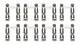 Sportsman Solid Roller Lifter Set SBF .875 Dia