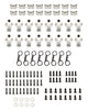 Kit bras oscillant d'arbre BBC rapport 1.7/1.7