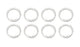 Circlips - Paquet de 8 pour arbre de 9/16 po