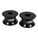 Entretoise de support de moteur de 1 po, paire, noire