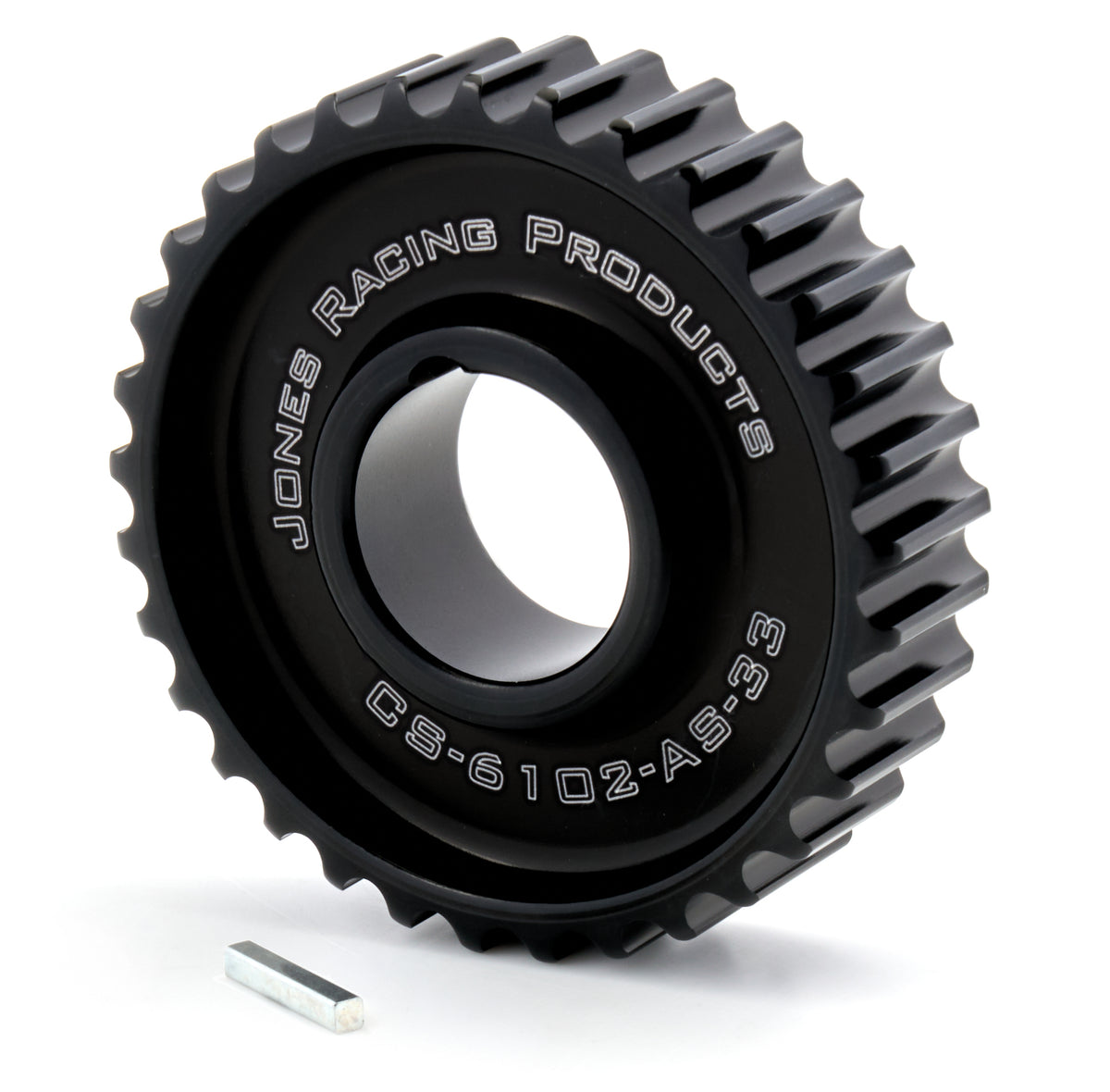 HTD Crankshaft Pulley 33 Tooth 1-1/8 ID 1/8in Key