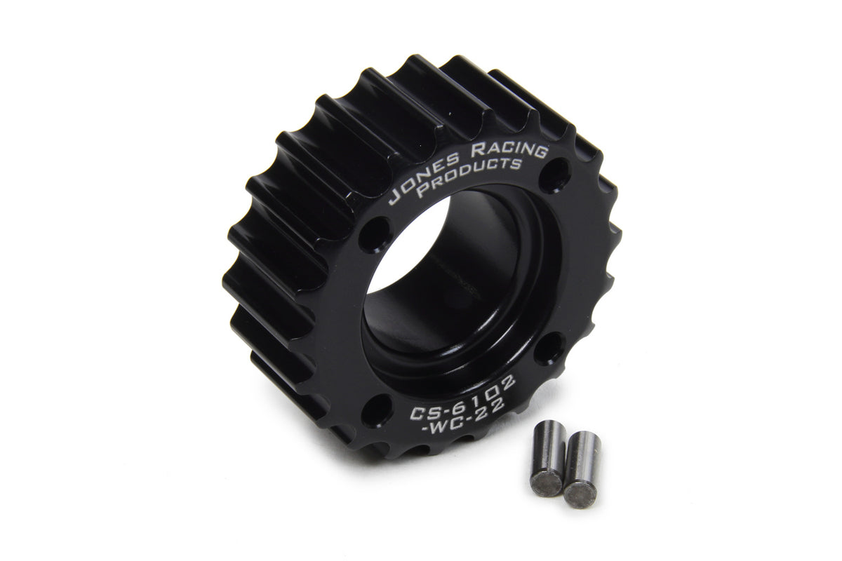 Poulie de vilebrequin HTD 22 dents 3/16in double goupille