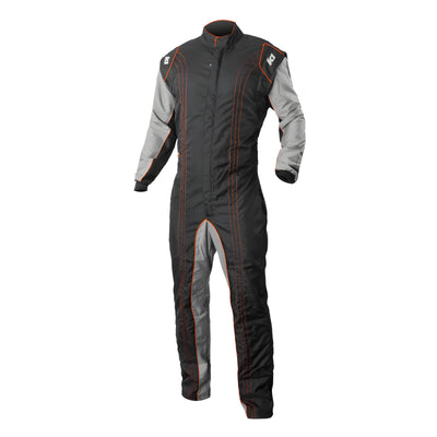 Suit Karting GK2 Youth 5X-Small Black/Orange