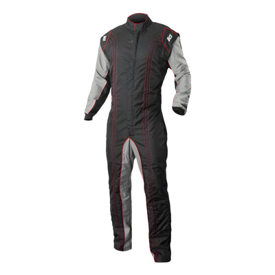 Suit Karting GK2 Adult Medium Black/Red