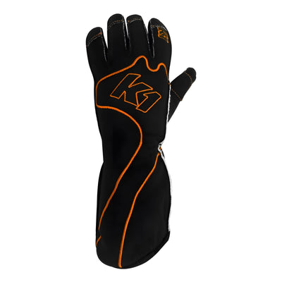 Gloves Karting RS1 Adult Large Black/Orange