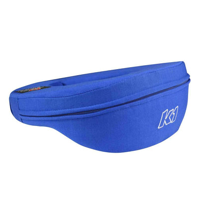 Minerve de karting pour adulte bleue