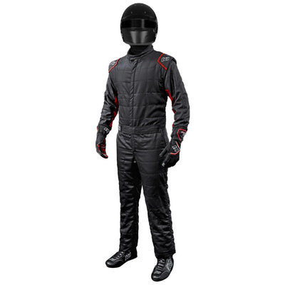 Combinaison Outlaw Medium Noir / Rouge SFI 3.2A/5