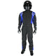 Combinaison Precision II XS Noir/Bleu