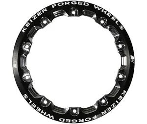 Bague de blocage de talon 10 po forgée noire