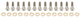 10in Beadlock Bolt Kit Titanium