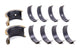 Main Bearing Set - Coated SBC w/350 Mains
