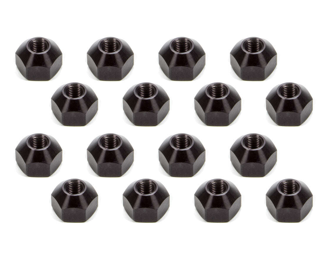 Écrou de roue 16 pièces 12 mm x 1,50 aluminium à angle unique