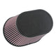 Clamp-On Air Filter Oval