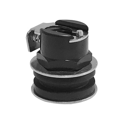 Boîtier de purge en aluminium noir