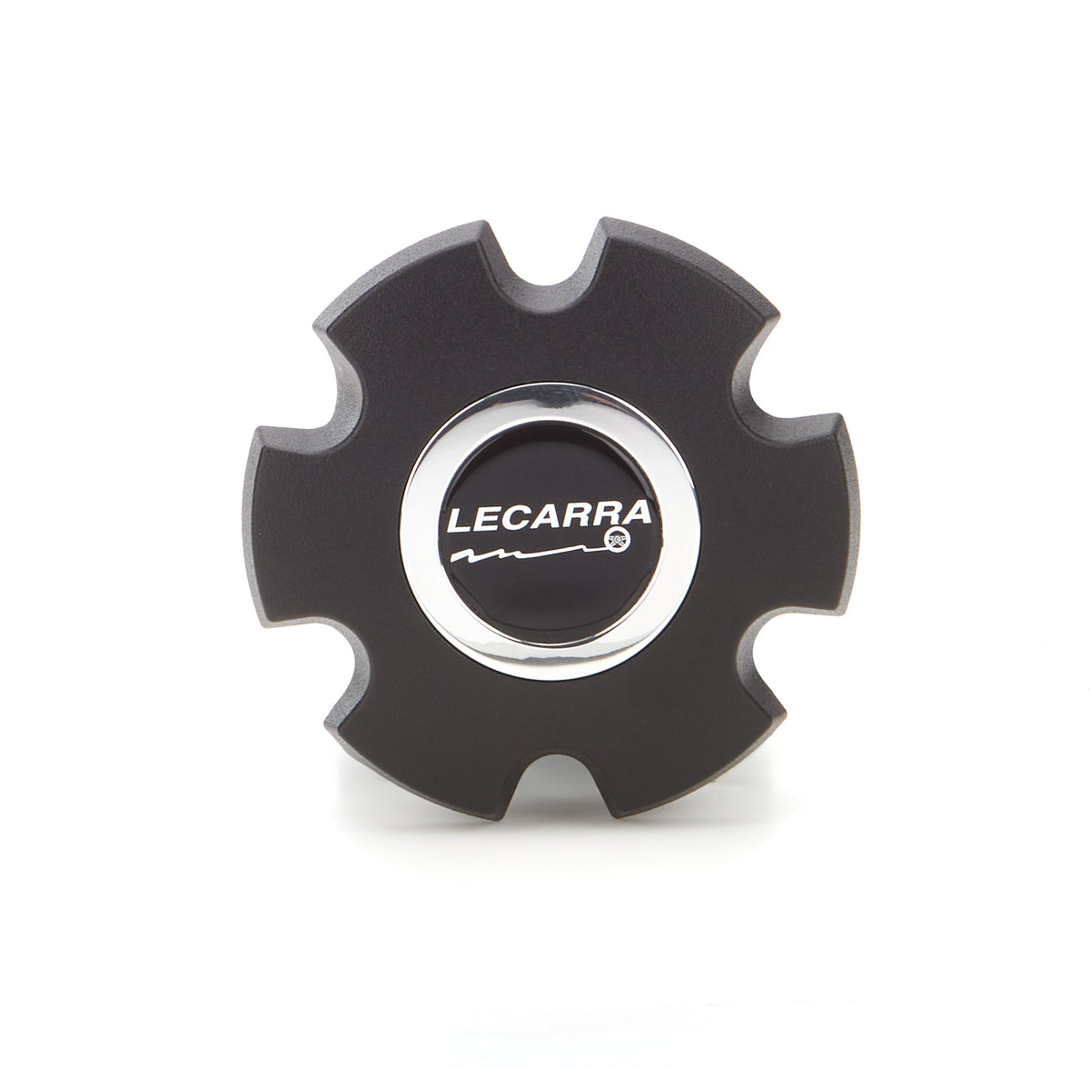 Bouton de Klaxon Billet Noir Logo Lecarra
