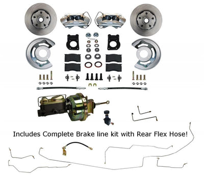 Kit de freins de conversion pour Mustang 64-66 avec direction assistée