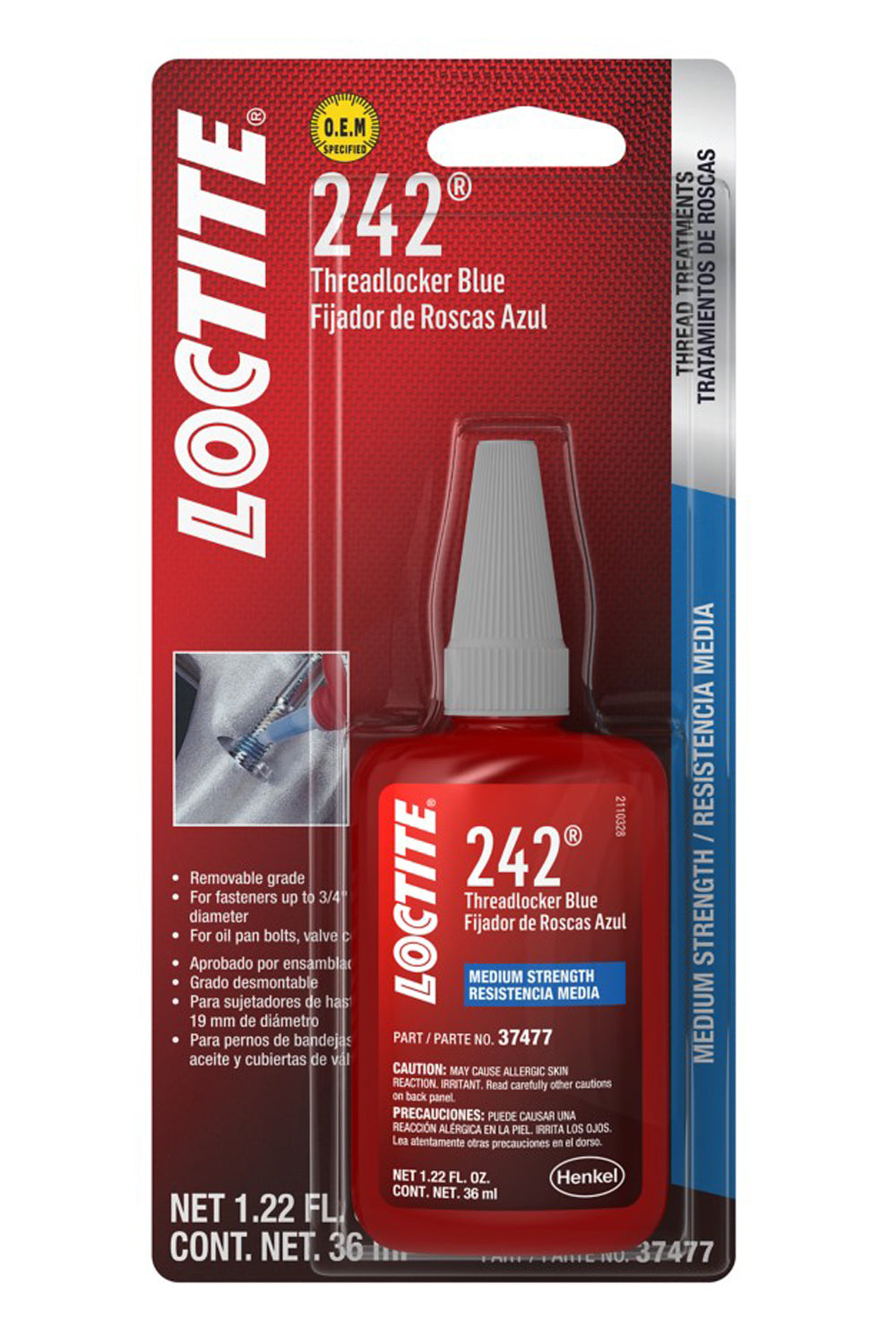 Frein filet 242 Bleu 36ml/1,22oz