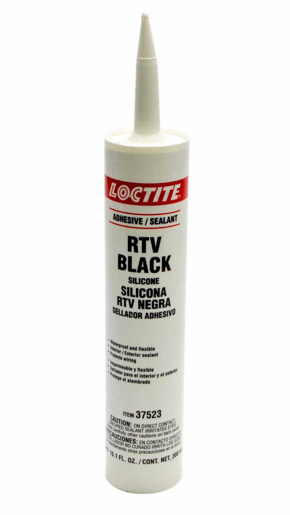 Cartouche adhésive silicone noire RTV 300 ml
