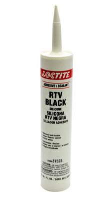 Cartouche adhésive silicone noire RTV 300 ml
