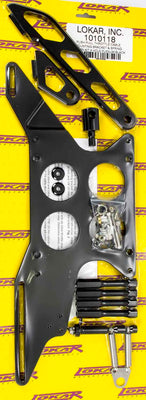 Support de montage de câble d'accélérateur Push/Pull noir