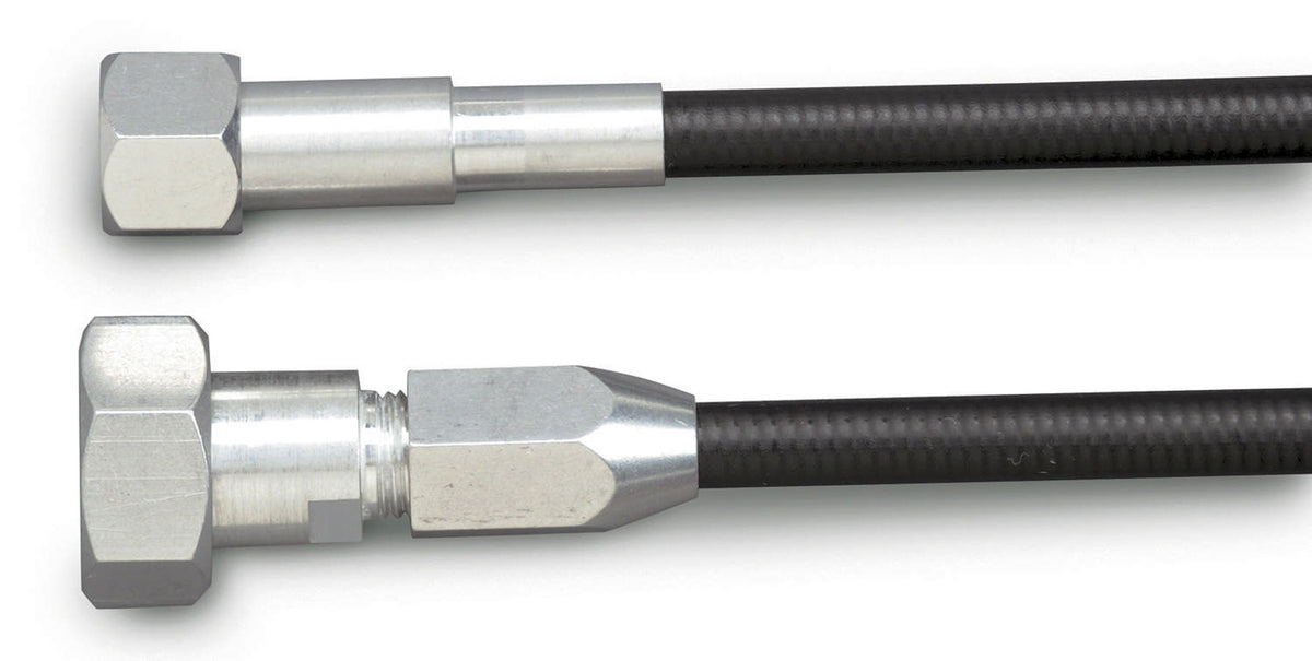 Kit de câble de compteur de vitesse universel à couper sur mesure, noir