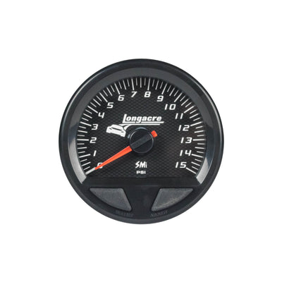 Manomètre de pression de carburant étanche SMI 0-15 psi