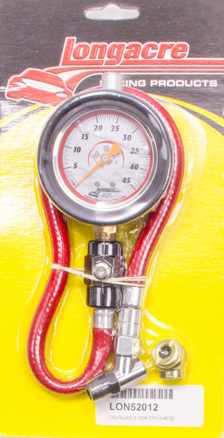 Manomètre de pneu 0-45PSI 2,5 pouces GID Deluxe