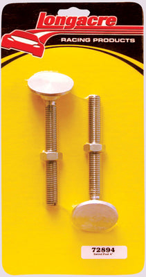 Pieds pivotants de 4 po - 2 ch.