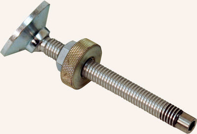 4 po, pieds pivotants, escamotables, 2 chacun