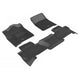 Chevy Tahoe 15-  Tapis de sol Kagu 1re, 2e et 3e rangée noirs