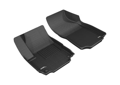 GMC Terrain 18- Tapis de sol Kagu 1re rangée noir