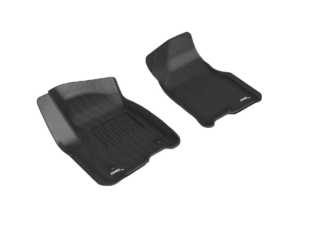 Chevy Tahoe 21- Tapis de sol Kagu 1re rangée noirs